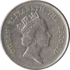 1 Dollar - Elizabeth II 3rd portrait