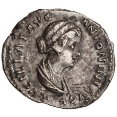 Denarius - Lucilla PIETAS, Pietas