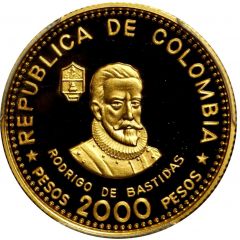 2000 Pesos City of Santa Marta