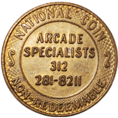 Token - Arcade Specialists Chicago, Illinois