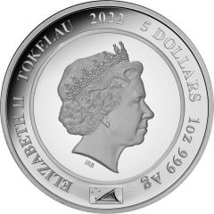 5 Dollars - Elizabeth II Accession