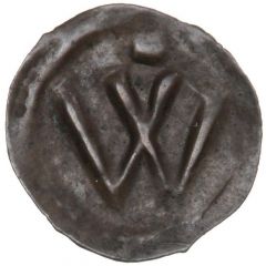 1 Penning Visby, dot above