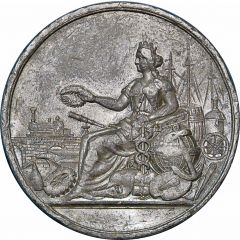 Souvenir medal - Trade exposition in Hannover in 1878