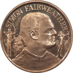 Medal - Olympic Gold - Simon Fairweather Personality medal