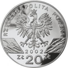 20 Zlotys Żółw błotny (Emys orbicularis)