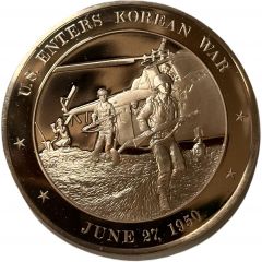 Medal - History of the United States U.S. Enters Korean War