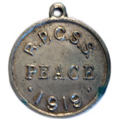 Medal - Peace Celebrations 1919 R. Presbyterian Church Sunday School