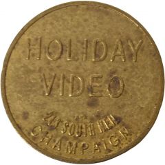 Token - Holiday Video Champaign, Illinois