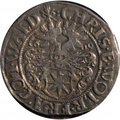 3 Kreuzers - Christian and Wolrad IV