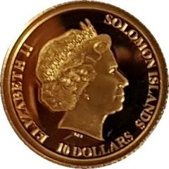 10 Dollars - Elizabeth II Baby Mammoth
