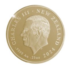 1 Dollar - Charles III Fuller Portrait - Paris Olympics, Gold Proof