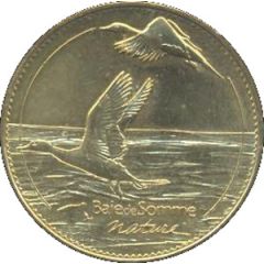 Monnaie de Paris Tourist Token - Baie de Somme Nature Les canards