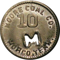 1 Cents - Moore Coal Co.