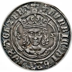 1 Groat - Henry VII facing bust, London mint