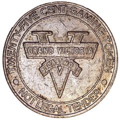 25 Cents - Grand Victoria Elgin, Illinois