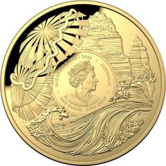100 Dollars In the name of Elizabeth II, 6th Portrait - Twelve Apostles, Gold Domed