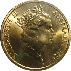 5 Dollars - Elizabeth II 3rd Portrait - Gymnastics