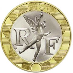 10 Francs Génie de la Bastille