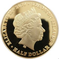 1/2 Dollar - Elizabeth II Remembrance Day
