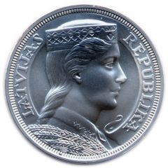 5 Lati Bank of Latvia