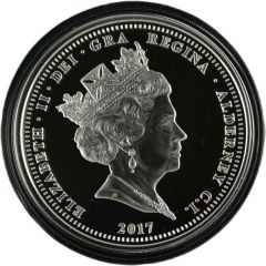 25 Pounds - Elizabeth II Platinum Wedding, Silver Proof