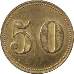 50 Pfennig 22.1 mm