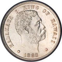 1 Dime - Kalākaua I