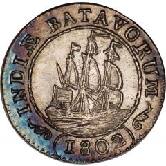 1/8 Gulden with circle reverse