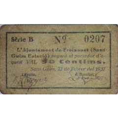 50 Céntimos Freixanet - Sant Guim Estació