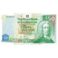 50 Pounds Royal Bank of Scotland - RBS Headquarters