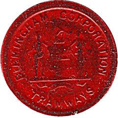 1 Penny - Birmingham Corporation Tramways