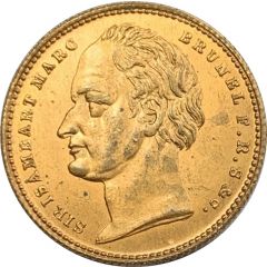 Medal - Opening of Thames Tunnel Brunel