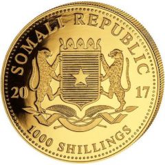 1000 Shillings Elephant