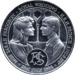 Medal - Royal Wedding HRH Prince Andrew and Miss Sarah Ferguson