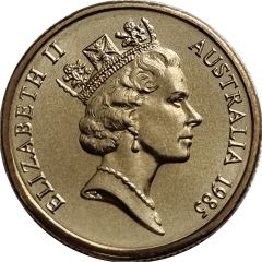 1 Dollar - Elizabeth II 3rd Portrait - Mob of Roos