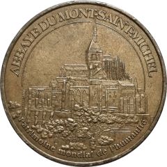 Monnaie de Paris Tourist Token - Abbaye du Mont-Saint-Michel Patrimoine Mondial de l`Humanité