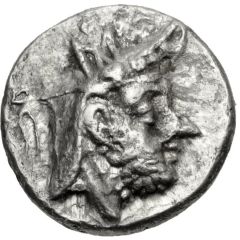 Obol - Autophradates II Eagle on standard
