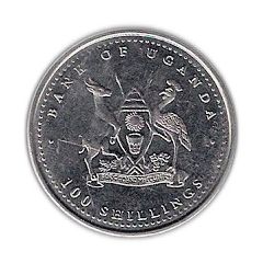 100 Shillings Monkey, steel