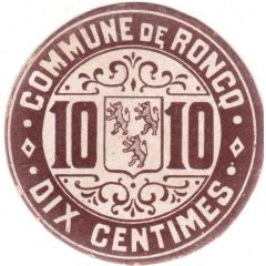 10 Centimes - Ville de Roncq [59]