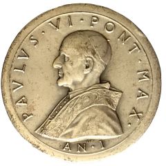 Medal - Election of Pope Paul VI