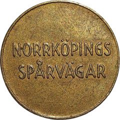 Tram Token - Norrköpings Spårvägar Norrköping