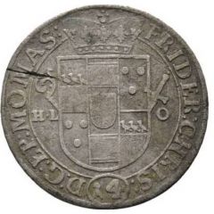 2 Schillings - Frederick Christian of Plettenberg