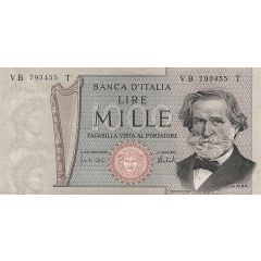 1000 Lire Verdi - 2nd type
