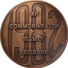 Medal - Commonwealth Games 1982 - Brisbane Australian Numismatic Society