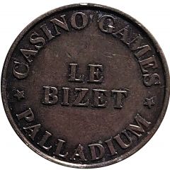 Token - Le Bizet Palladium Casino