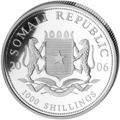 1000 Shillings Elephant