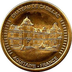 Gravotech Collection Europeenne Médaille Souvenir Château de Cadillac