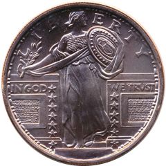 1 oz Copper Standing Liberty