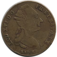 Token - Louis XVI - Omnibus non sibi bust on the right 1