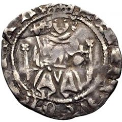 1 Penny - Henry VII `Sovereign` type, Durham mint